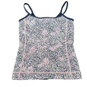 Lilly Pulitzer Built-in Bra Athletic Tank Top Size XS